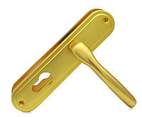 Дверные ручки для наружных и межкомнатных дверей k YALE 62 mm Мат Золото