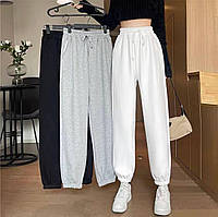 Джоггеры женские двунитка люкс размеры 42-50 (6цв) "Grand Fashion" от прямого поставщика