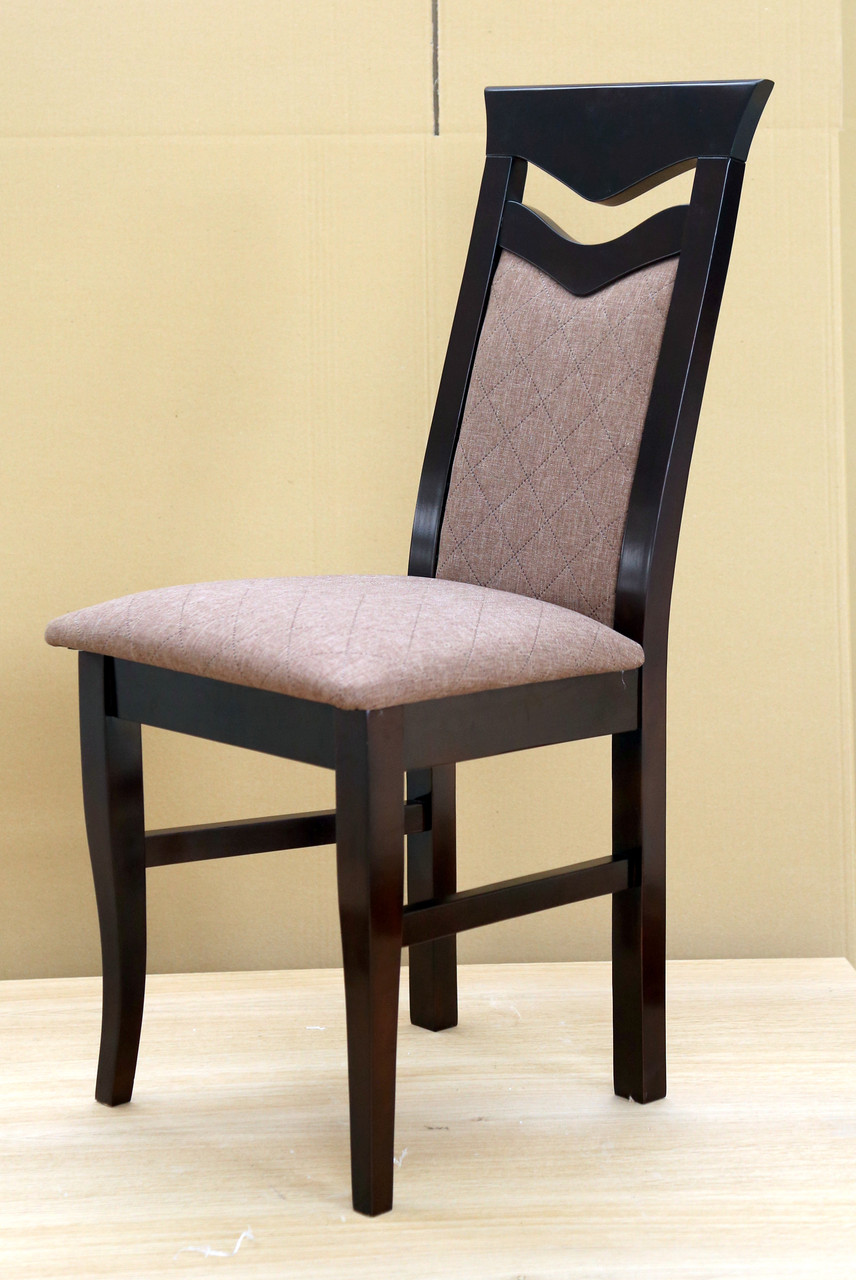 Стул обеденный деревянный с мягкой спинкой и сиденьем Ситроен Микс ...