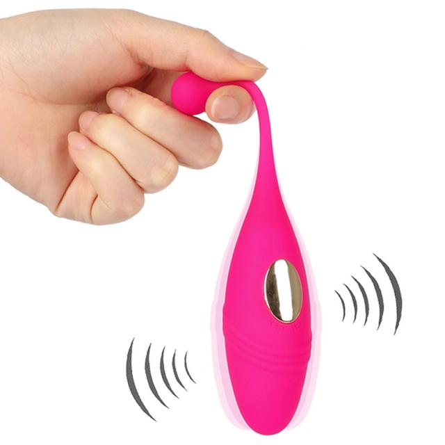 Віброяйце бездротове з пультом дистанційного керування 10 режимів вібрації Vibrating Egg