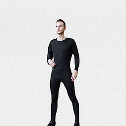 Чоловіча термобілизна тепла комплектом на мікрофлісі зима-осінь Туреччина. Живе фото (термо одяг, білизна термо) L