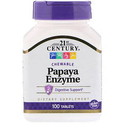 Papaya Enzyme 100 Chewable Tablets
