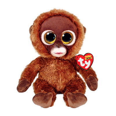 Дитяча м'яка іграшка TY Beanie Boos Мавпа MONKEY 15 см 36391