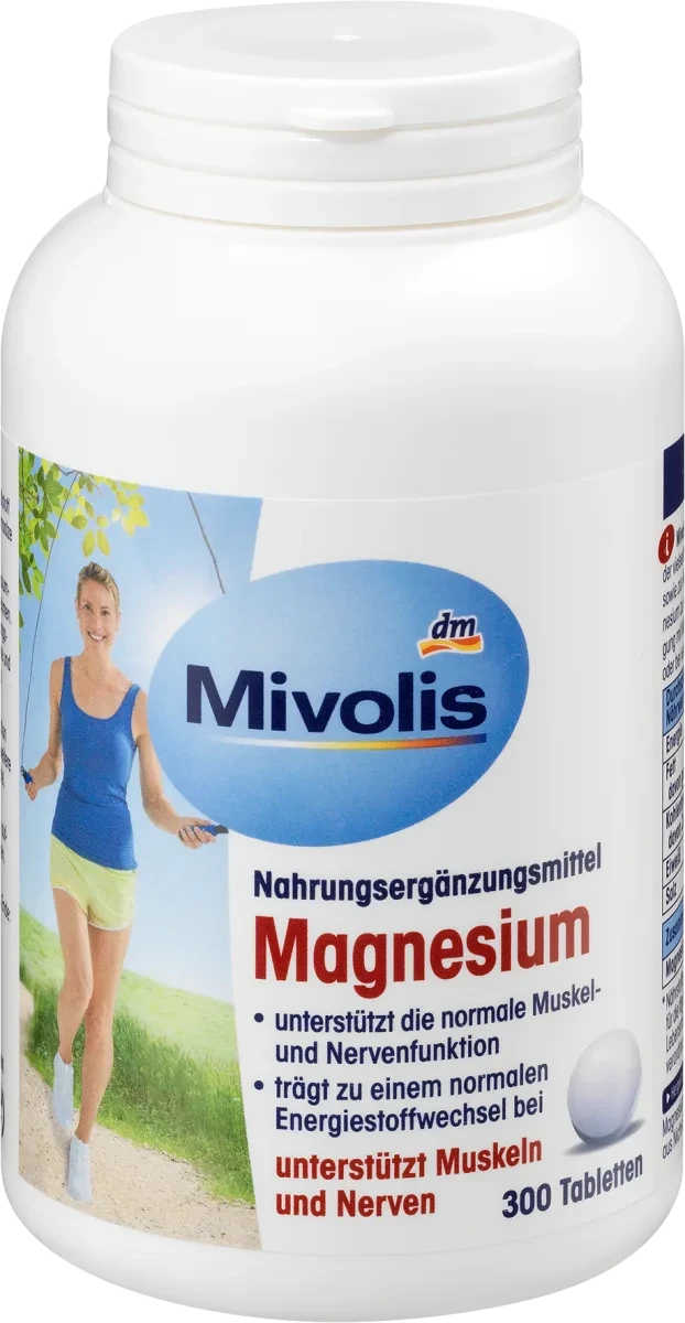 Біологічно активна добавка Mivolis Magnesium, 300 шт.