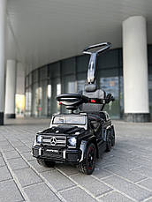 Дитячий електромобіль-толокар Машина 2в1 Mercedes AMG M 3853EL-2 Black (MP3, SD карта, двигун 15W, акум.6V/4,5A), фото 3