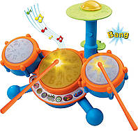 Барабанная установка VTech KidiBeats Kids Drum Set Orange