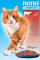 Сухой корм для кошек Reno Говядина 10 кг (5999566110245)
