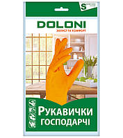 Перчатки хозяйственные латексные Doloni Household 4544 р.7 (S)