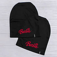 Жіноча шапка з принтом Barbie