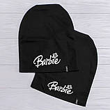 Жіноча шапка з принтом Barbie, фото 3
