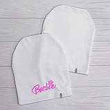 Жіноча шапка з принтом Barbie, фото 4