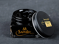 Черный крем для жированой кожи Saphir Medaille D'or Oiled Leather Cuir Gras (75мл)