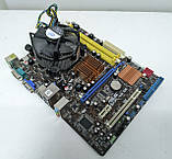 Материнська плата сокет LGA775 ASUS P5KPL-AM SE /DDR2 з процесором Core 2 Quad Q8200 чотири ядра і відеоадаптером, фото 5