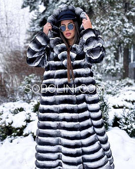 Шуби з хутра шиншили