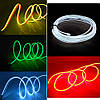 Світлодіодна стрічка силіконова 5м LED NEON 12V-220V, Червона / Силіконова, гнучка стрічка, фото 5