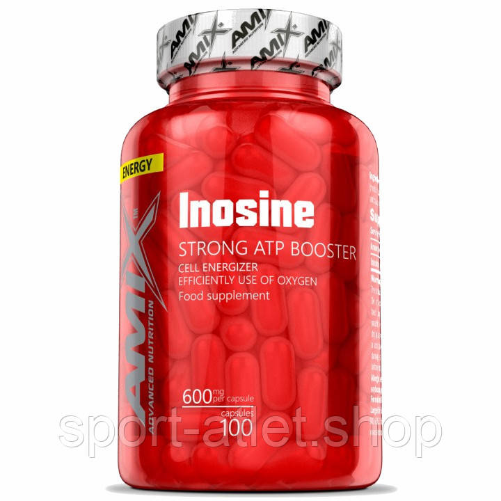 Натуральна добавка AMIX Inosine, 100 капсул, фото 1