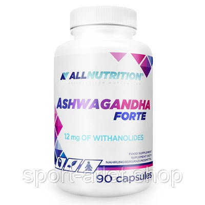 Натуральна добавка AllNutrition Ashwagandha Forte, 90 капсул, фото 1