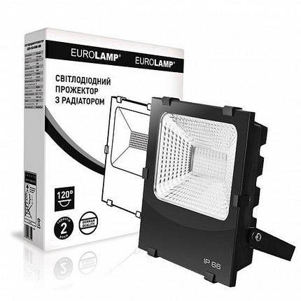 LED прожектор Eurolamp з радіатором LED SMD 300 W 6500 К IP65 LED-FLR-SMD-300, фото 2