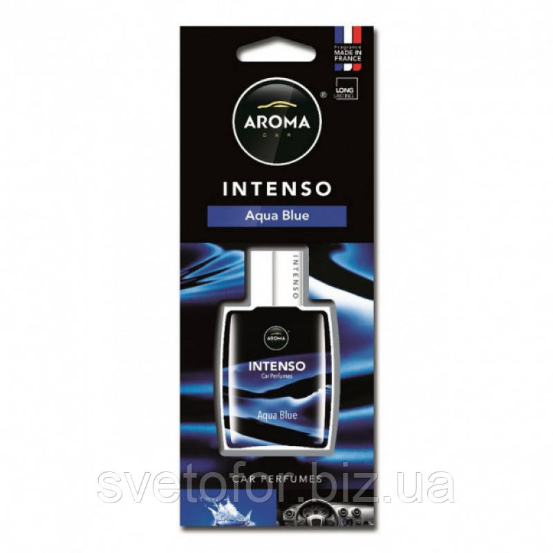 Ароматизатор Aroma Car Intenso Perfume Aqua Blue Аква Блу 92171 ...