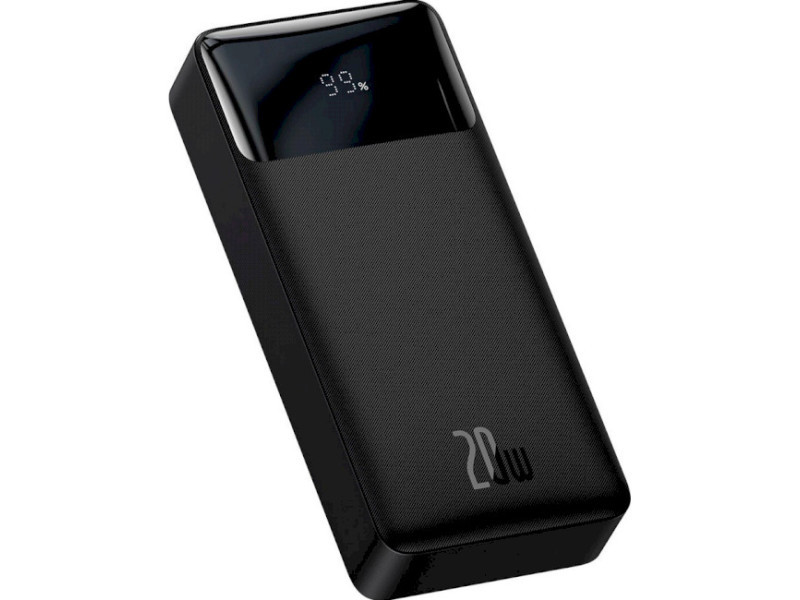 Зовнішній акумулятор (Power Bank) BASEUS Bipow Digital Display 20W 20000 mAh Black (PPDML-M01, PPBD050501)