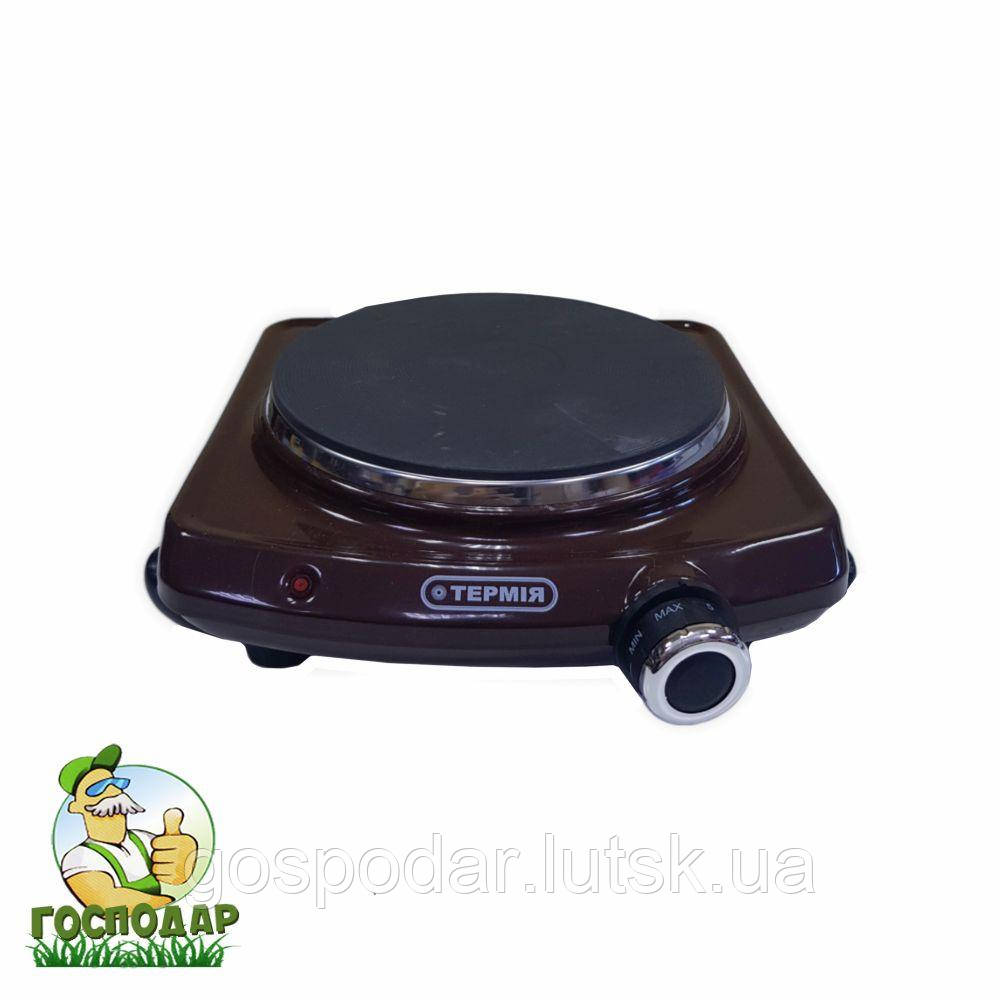 Настільна плита ТЕРМІЯ ЕПЧ 1-1,5/230В М2 Коричнева, фото 1