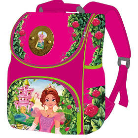Шкільний рюкзак "SMILE" "Принцеса", ортопедичний, для молодших класів, коробка 33х26х12см.