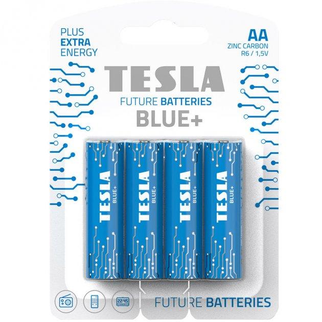 Батарейки AA Tesla Blue+ LR06/1.5 (4 шт)