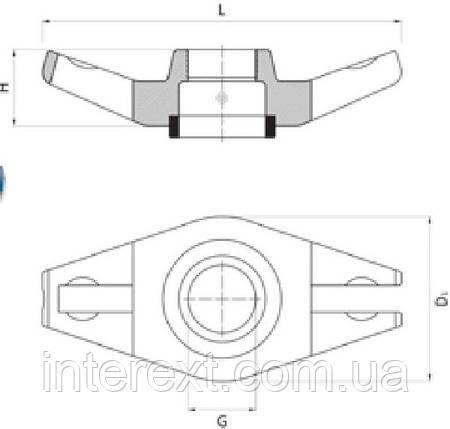 Врізка муфтова 100-300/40, фото 2