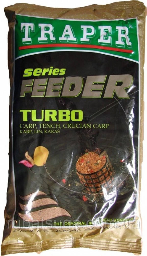 Прикормка Traper серія Feeder Turbo (Фідер Турбо) 2,5 кг