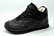 Зимові підліткові кросівки New Balance 574 на хутрі, фото 2