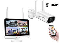 Комплект видеонаблюдения на 1 камеру Anran Wi-Fi 3MP c 13" LCD монитором ARCCTV
