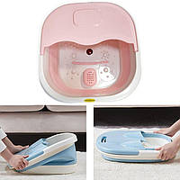 Складна ванна для ніг з масажером Compression Foot Bath роликовий масажер для ніг Ванна гідромасажна