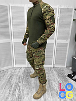 Зимний костюм мультикам убакс штаны на флисе военный тактический костюм Наличие уточняйте XL