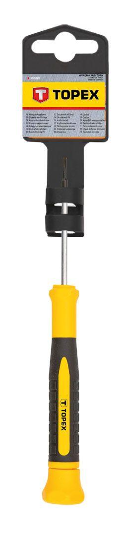 Викрутка прецизійна Topex, Torx T8 х 50 мм (39D778)