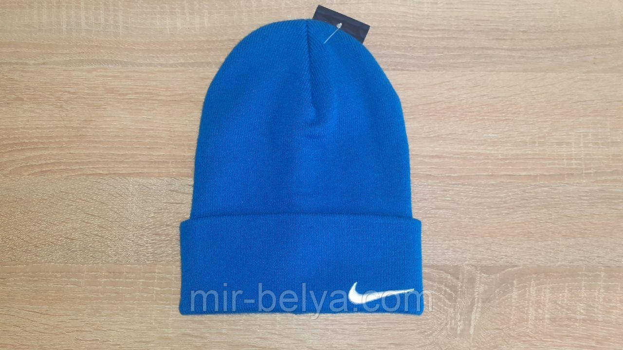 Тепла чоловіча спортивна шапка Nike, фото 1