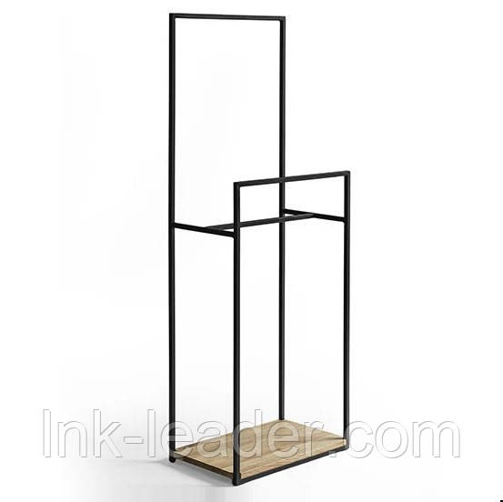 Вішалка для Передпокою лофт 100*50*170 см. "Томар" LNK LOFT