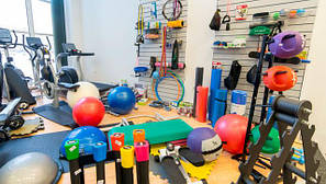 Спортивний інвентар на масажери