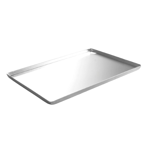 Поднос кондитерский - серебряный, 300x200x(H)20 мм, шт (ID#1637725063 ...