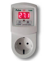 Терморегулятор PULSE PT20-VR1 3кВт в розетку, для електрообігрівачів, тенів, сушарок, теплиць