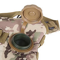 Гідератор питна система AOKALI Outdoor B09 3L Camouflage CP тактична сумка для води в дорогу шт., фото 4