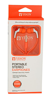 Навушники YISON CX380 Orange