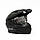 GEON MX722 (DUAL-SPORT) SOLID GLOSS BLACK, XS Мотошолом ендуро (мотард) з окулярами, фото 3
