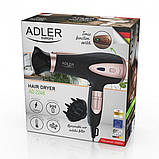 Фен для волосся з іонізацією Adler AD 2248 ION black (SHiz13785), фото 5