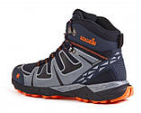 Черевики трекінгові мембран. демісезон. Norfin Ntx ALPHA OR (підошва помаранч), фото 3