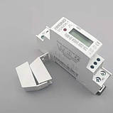 Лічильник електроенергії однофазний DDS238-1 220В 45А DIN (SH015892), фото 3