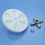 Шестерня для м'ясорубки Kenwood MG510 велика, фото 6