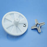 Шестерня для м'ясорубки Kenwood MG510 велика, фото 5