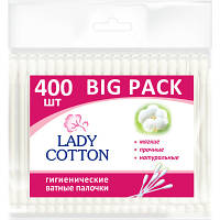 Ватні палички Lady Cotton 400 шт (40 уп/ящ)