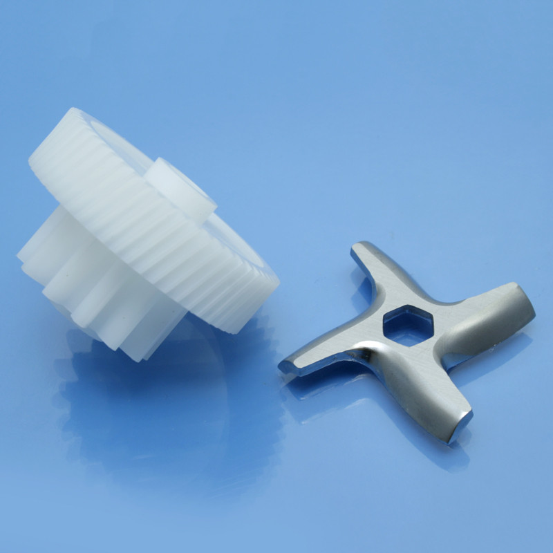 Ніж та шестерня для м'ясорубки Moulinex ME105, фото 1