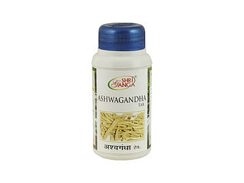 ASHWAGANDHA 120 TAB. SHRI GANGA АШВАГАНДХА 120 ТАБ ШРІ ГАНГУ